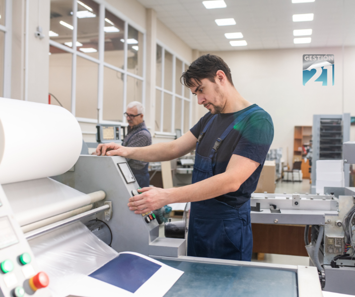 Produccion en Industria Grafica Gestion 21